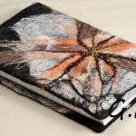 Felted Journal/notebook Sleeve With Notebook..
